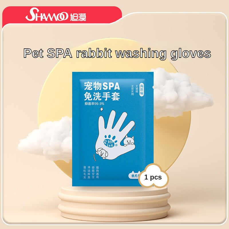 pet disposable dry cleaning gloves