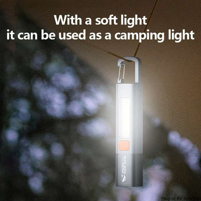 Super bright rechargeable camping waterproof LED torch