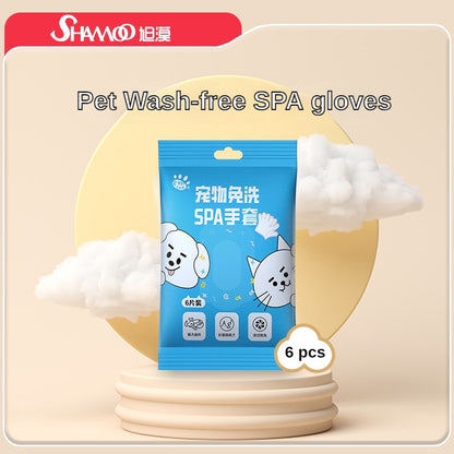 pet disposable dry cleaning gloves