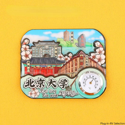 Vol.1-Chic wooden refrigerator magnets souvenirs from China's cities