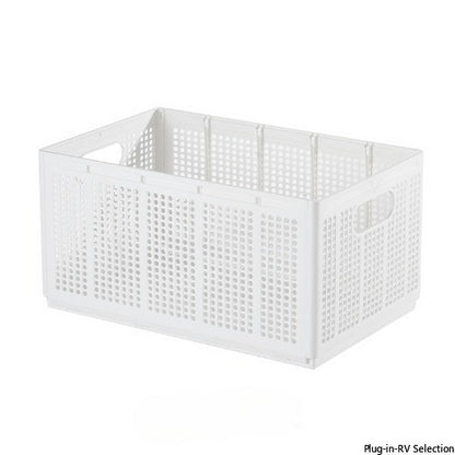 Stackable Foldable Clothing Storage Basket