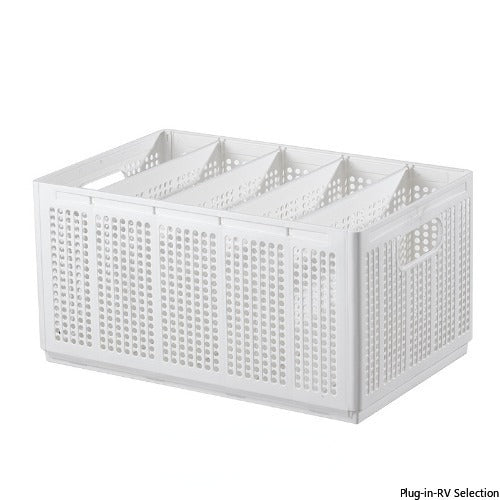 Stackable Foldable Clothing Storage Basket