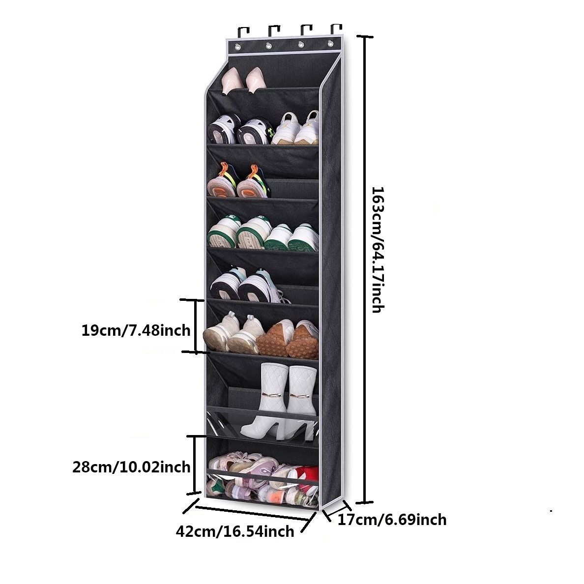 Wall-Mounted Shoe Storage Bag