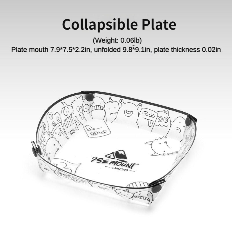 Collapsible Bowl Plate