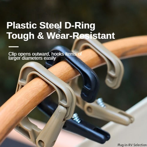 Camping Detachable D-Shaped Buckle Lanyard