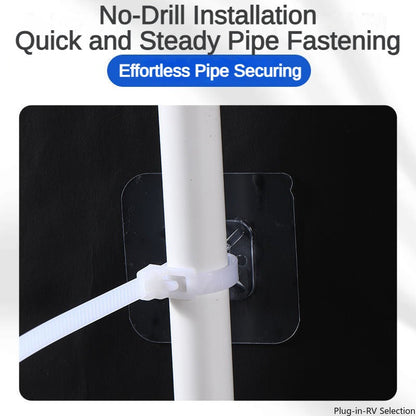 Wall Mount Pipe Ties