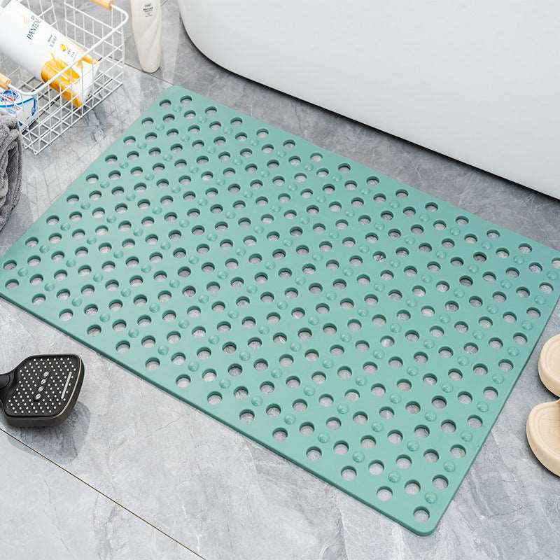 Square anti-slip and anti-fall massage bathroom floor mat