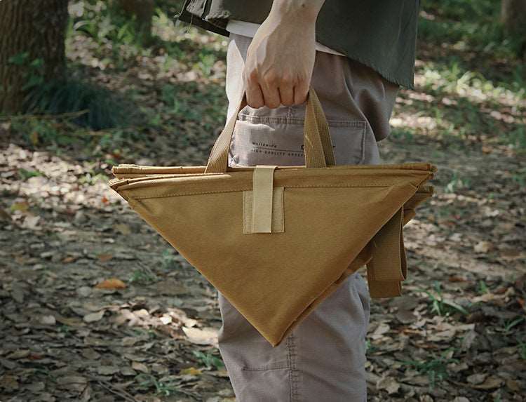 "Little Triangle" Collapsible Trash Can Large Capacity Tactical Storage Bag