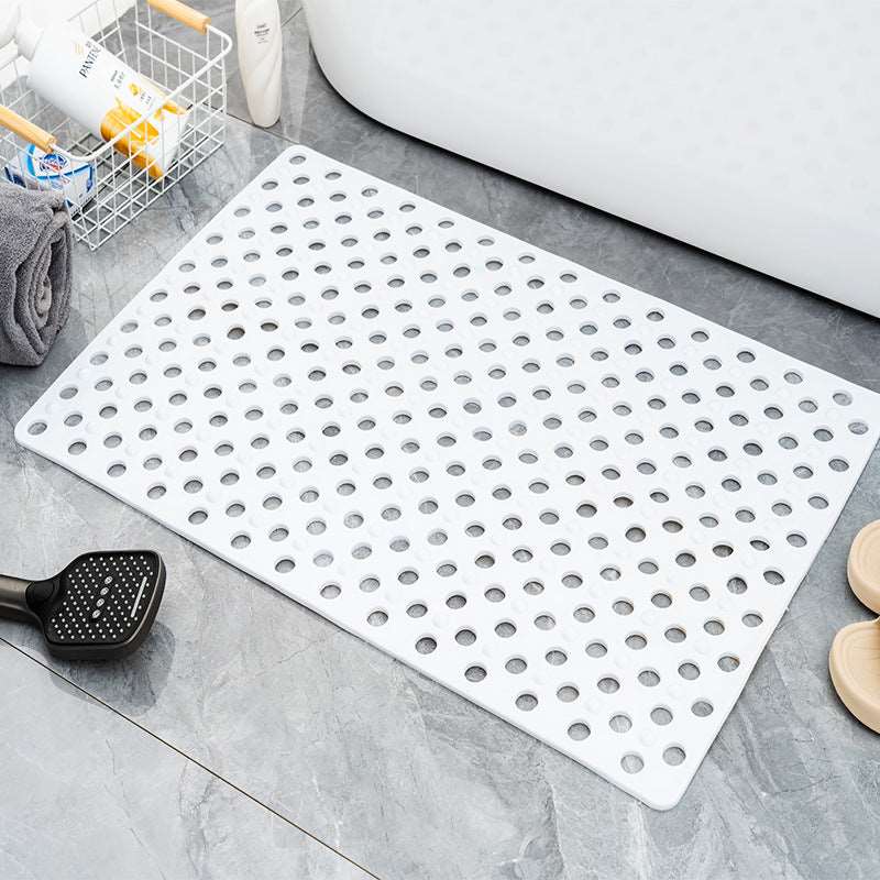 Square anti-slip and anti-fall massage bathroom floor mat