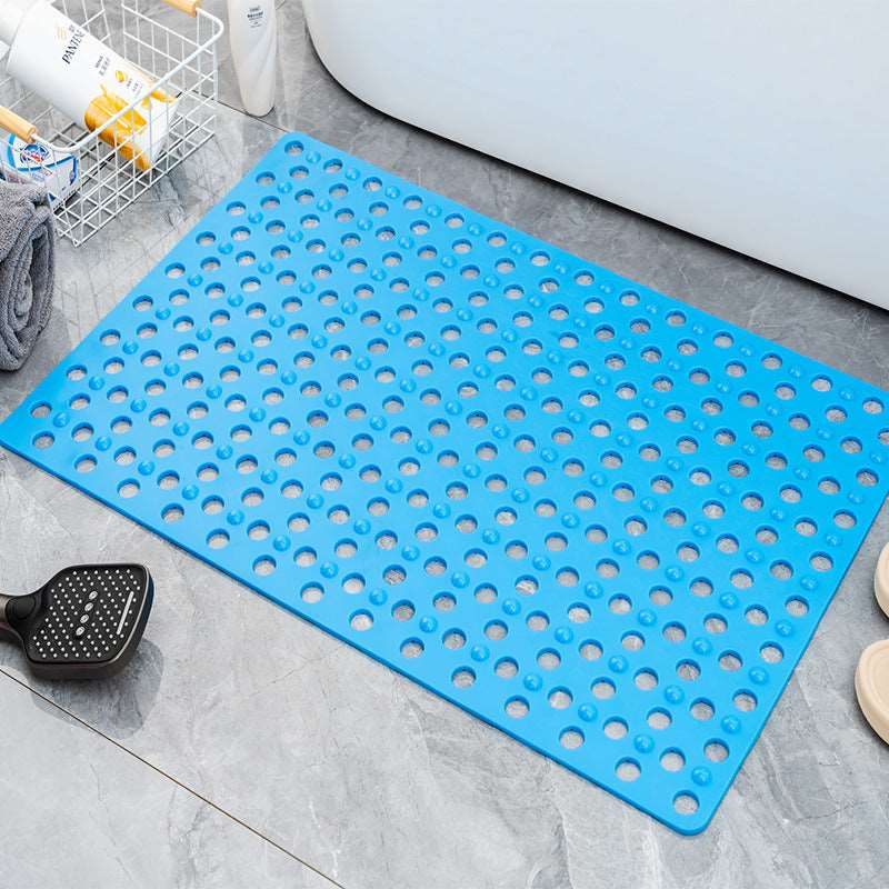 Square anti-slip and anti-fall massage bathroom floor mat