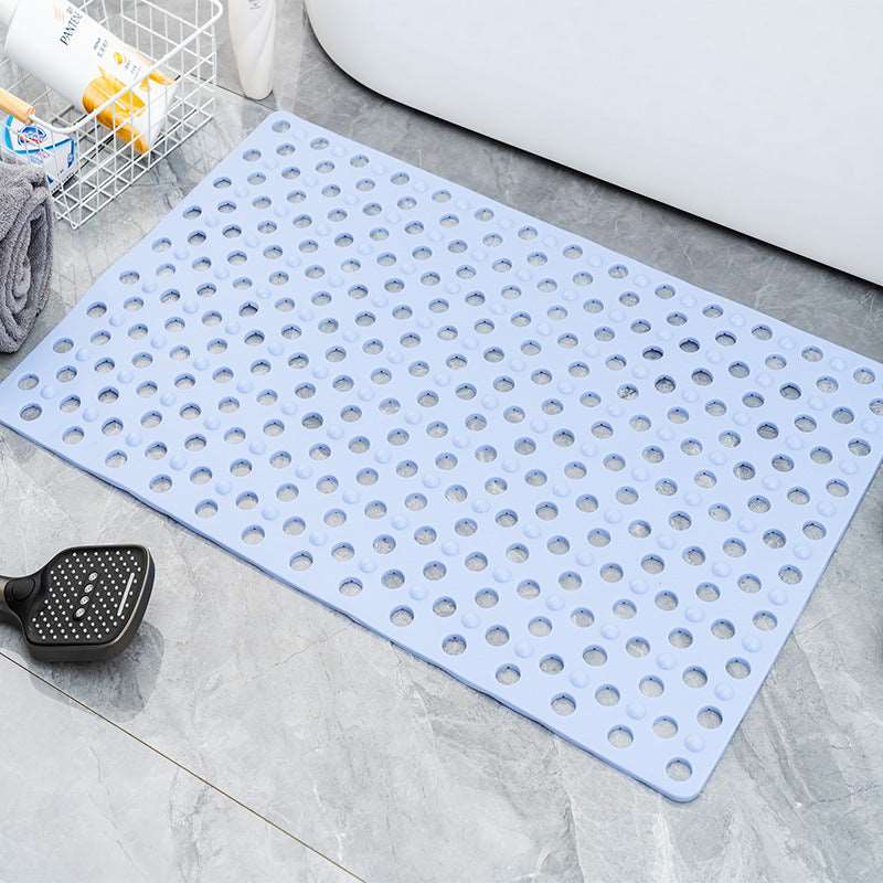 Square anti-slip and anti-fall massage bathroom floor mat