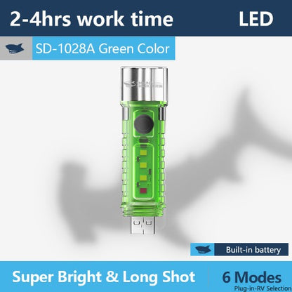 Mini torch light Led super bright transparent fluorescence