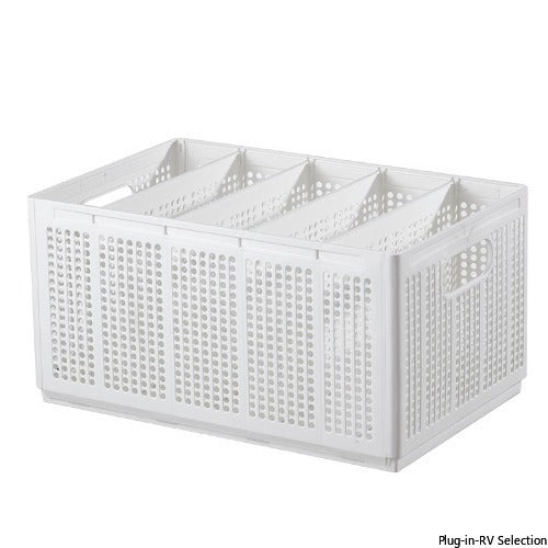 Stackable Foldable Clothing Storage Basket