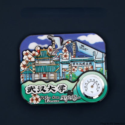 Vol.1-Chic wooden refrigerator magnets souvenirs from China's cities