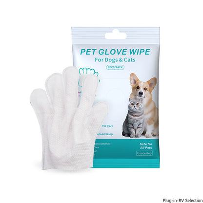 pet disposable dry cleaning gloves